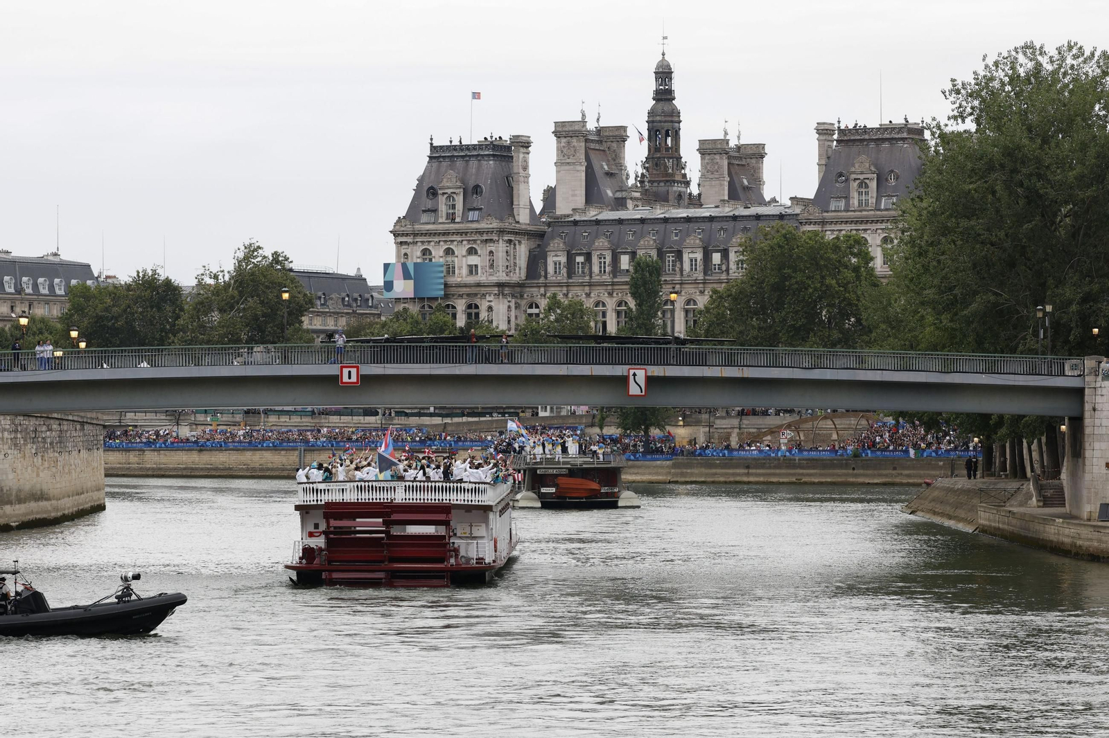 Las fotos de la ceremonia de inauguración de los Juegos Olímpicos de París 2024