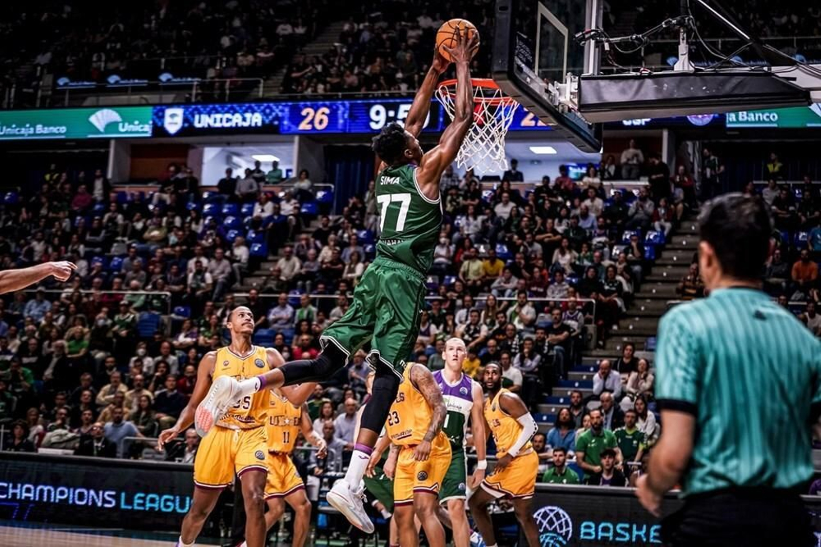 Las fotos del Unicaja-Limoges