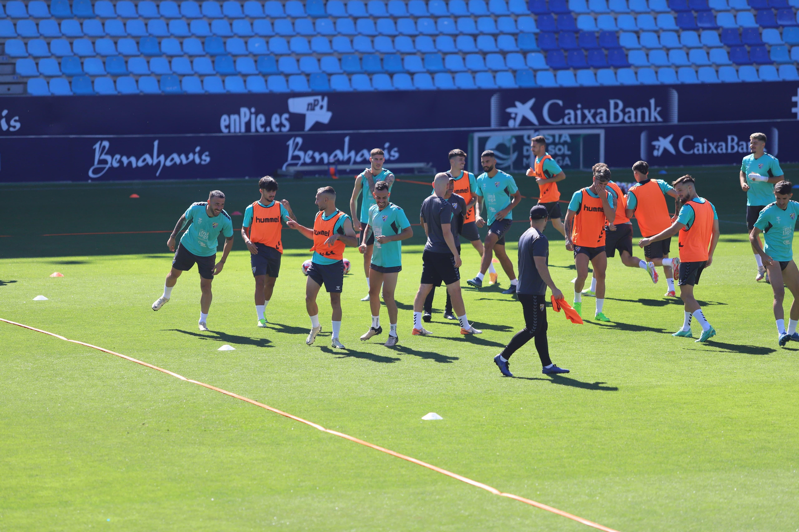 Las fotos del último entrenamiento del Málaga de la temporada