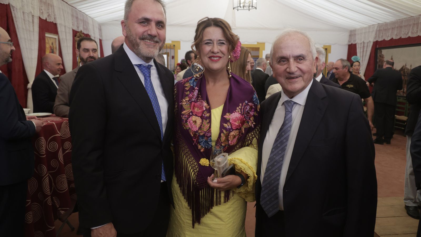 Fernando Moral, Sonia Gaya y Luis Moral.