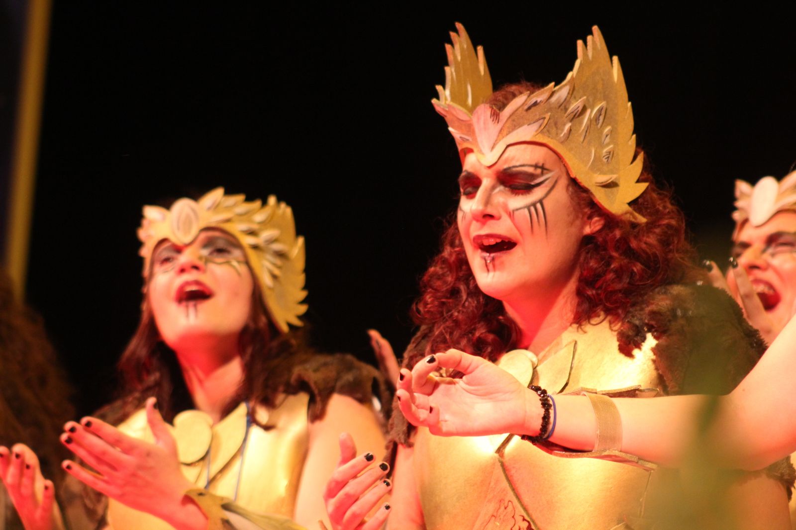 La comparsa 'Tú si, tú no'.