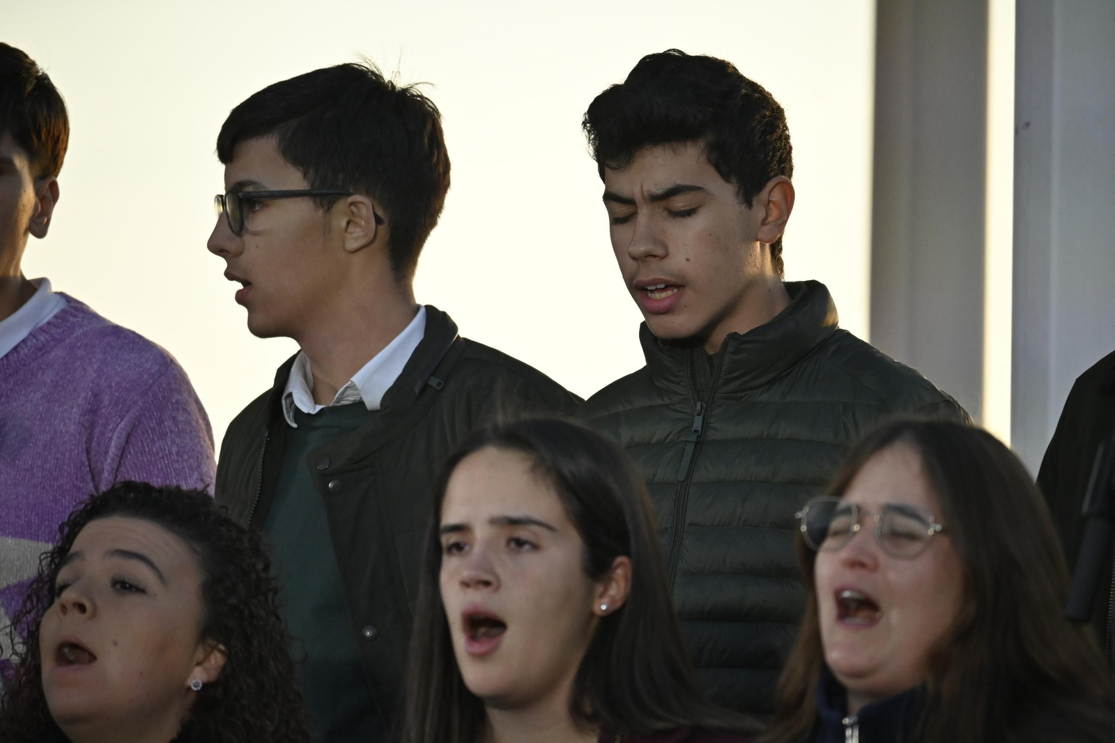 Inauguración de la iluminación navideña en el Paseo de la Ría del Puerto de Huelva 2025