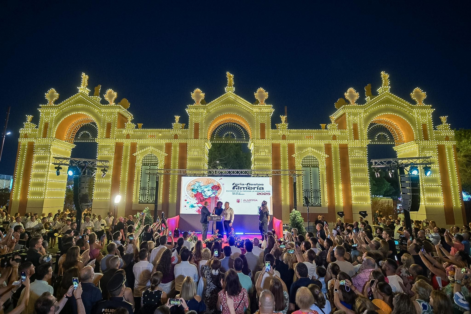 Encendido de la Portada de la Feria