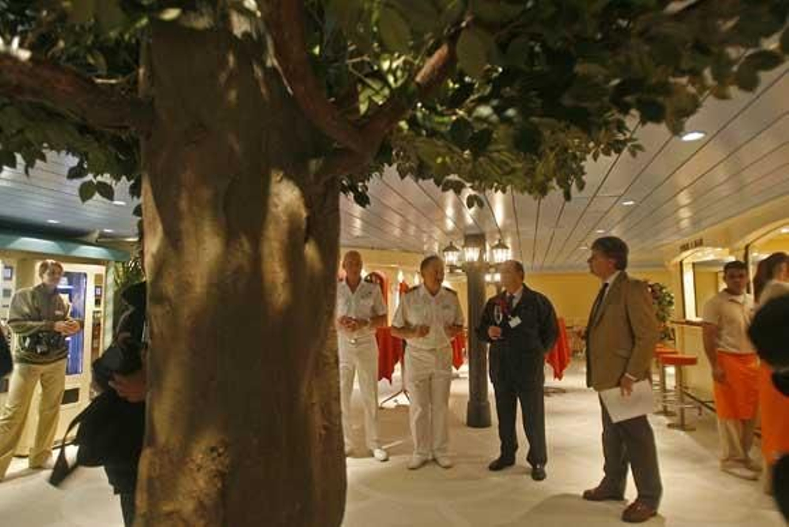 El 'Aidablu' es el primero de los 300 buques de este tipo que atracarán este año en el Puerto de Cádiz

Foto: Joaquin Pino