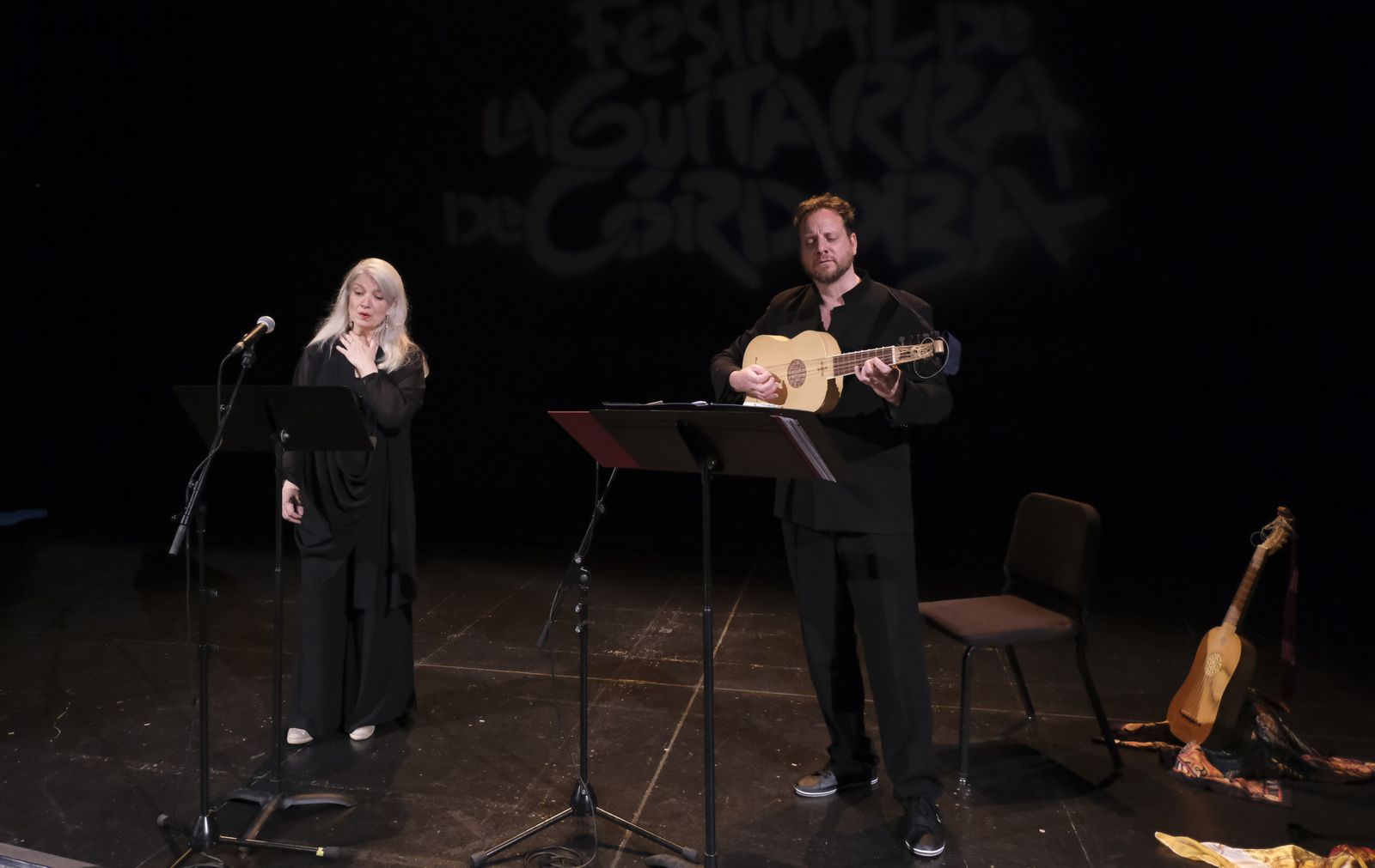 El concierto de Ariel Abramovich  y María Cristina Kiehr, en imágenes