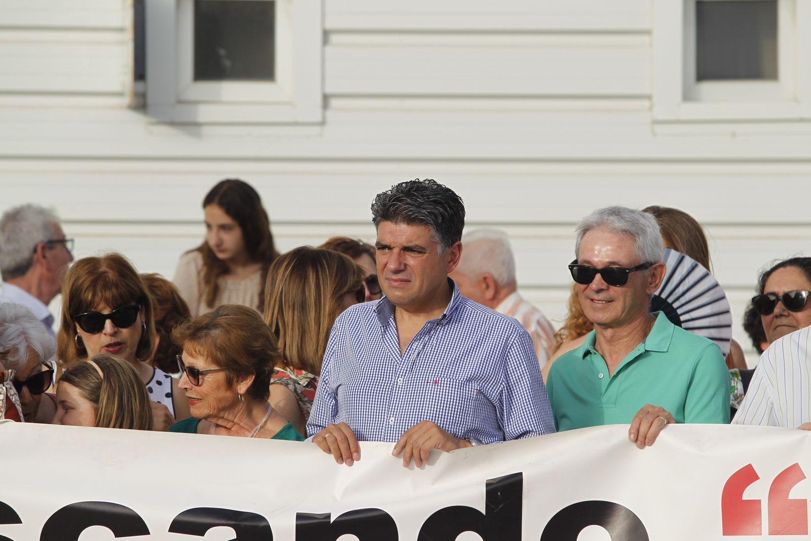 Fotogalería manifestación Mesa del Ferrocarril de Almería