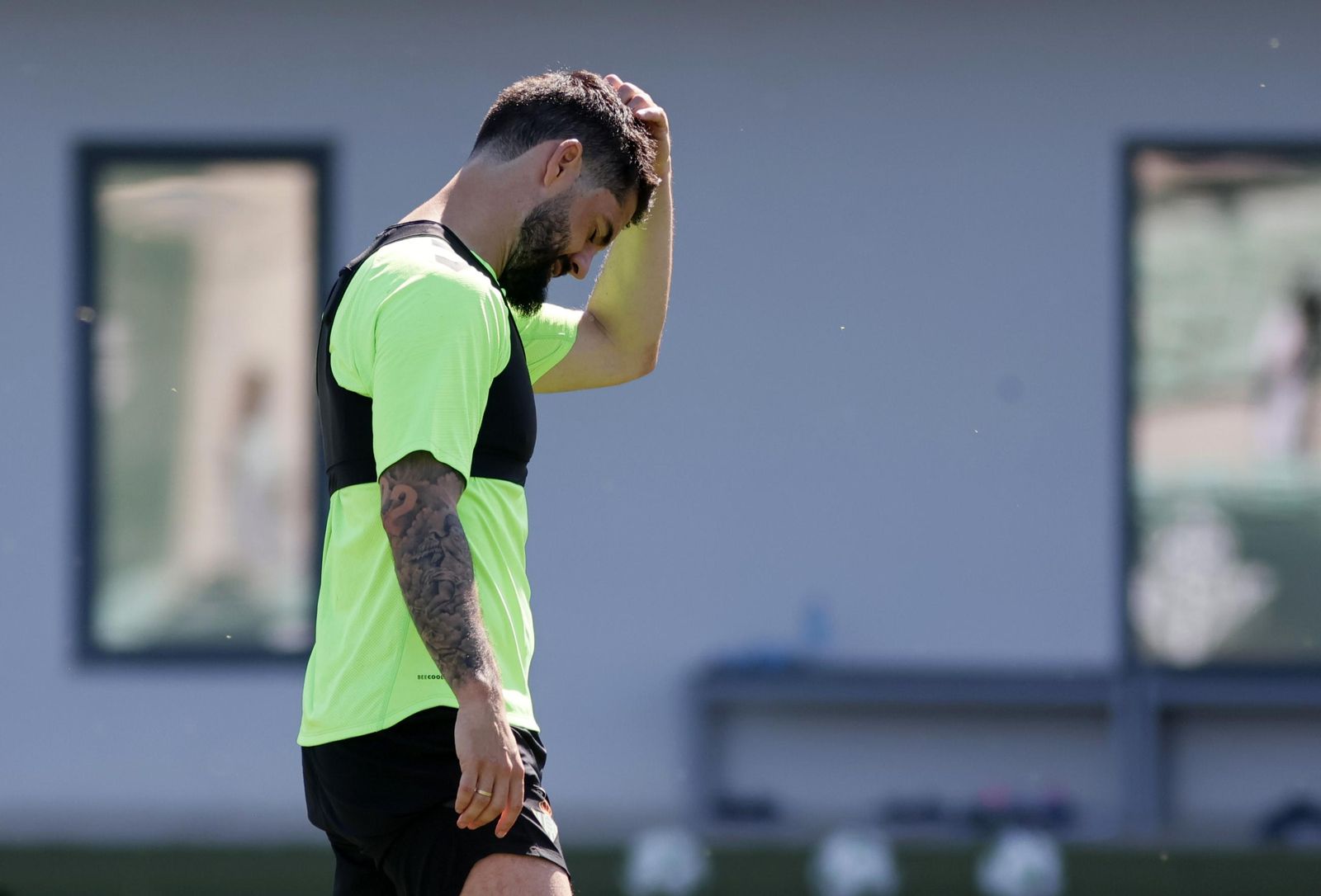 Las imágenes del entrenamiento del Betis