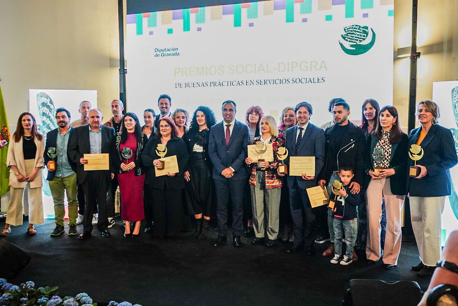 Fotos: Así han sido los mejores momentos de los Premios Social-Dipgra de Granada