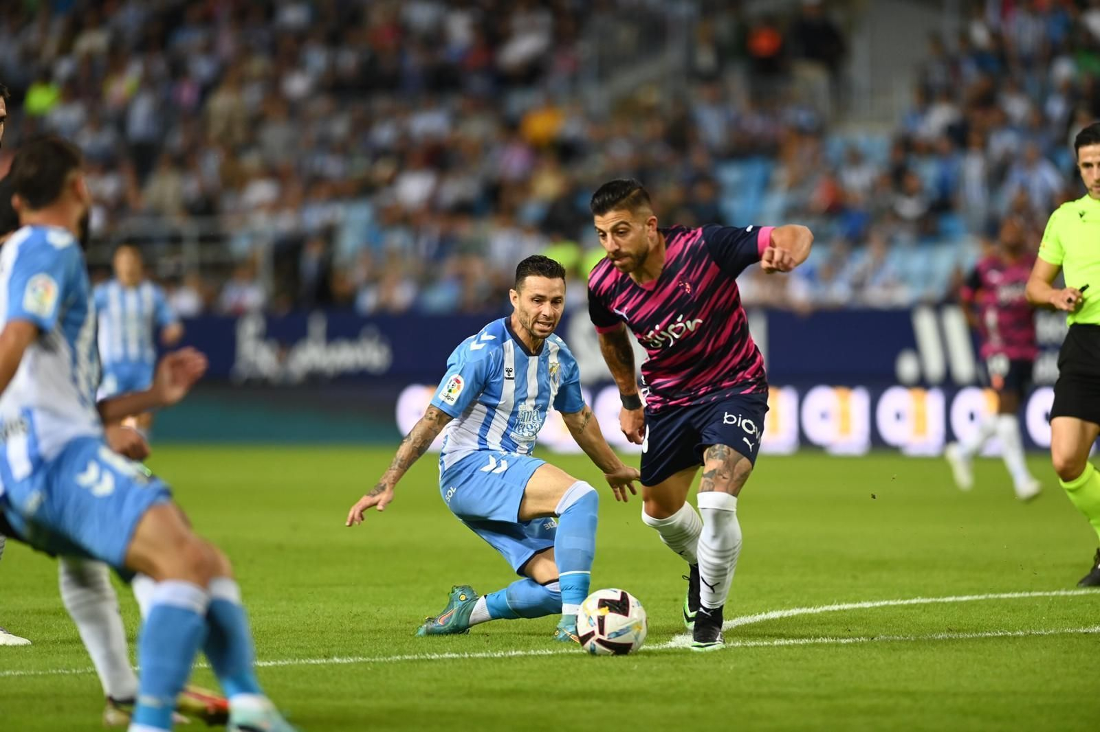 Las fotos del Málaga CF - Sporting de Gijón