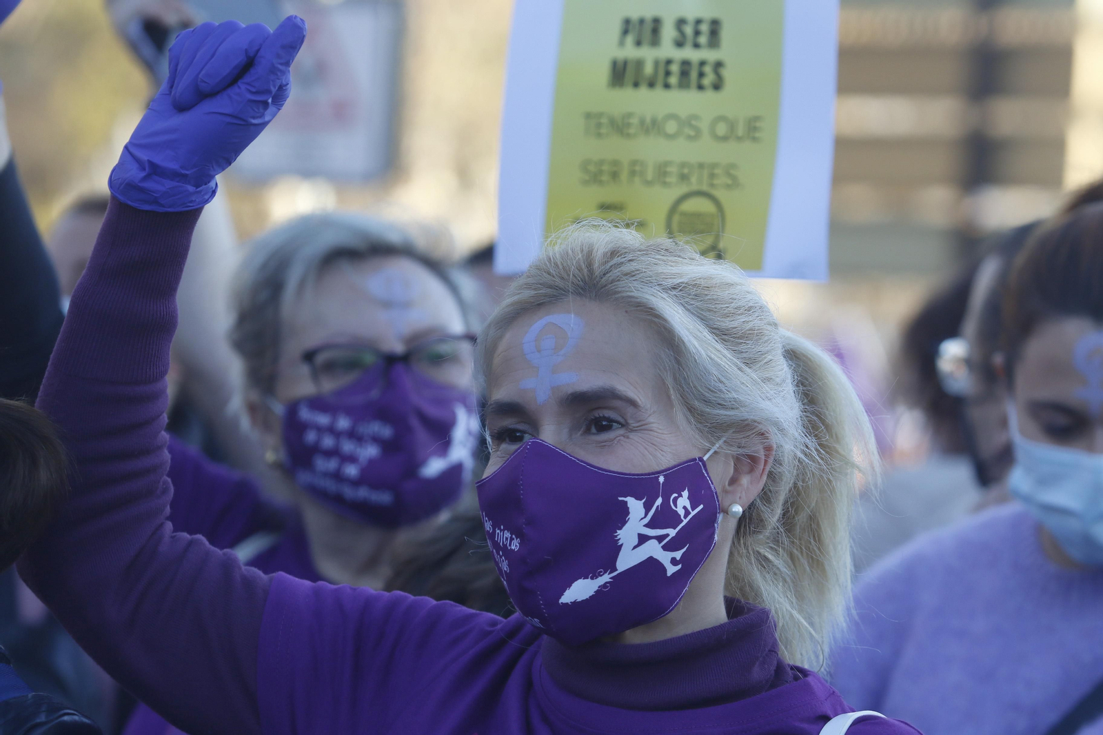 La manifestación del 8M en Córdoba, en fotografías