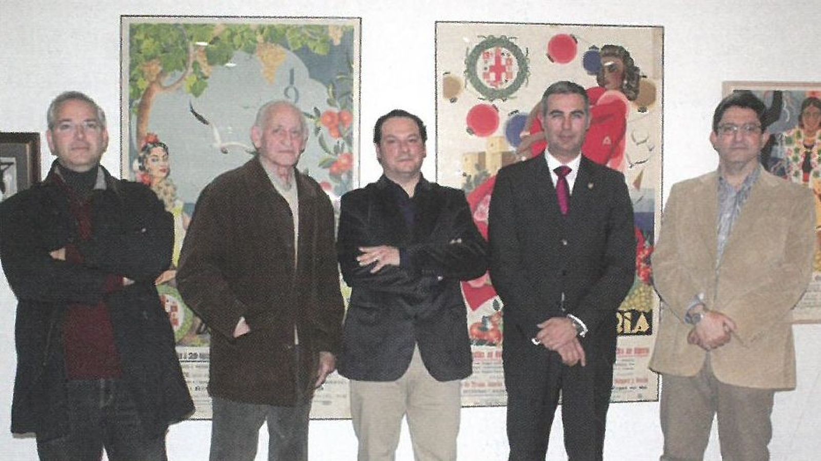 Inauguración de la Exposición de Miguel Salmerón Pellón en la Sala de la plaza de San Pedro de Berja (año 2013)