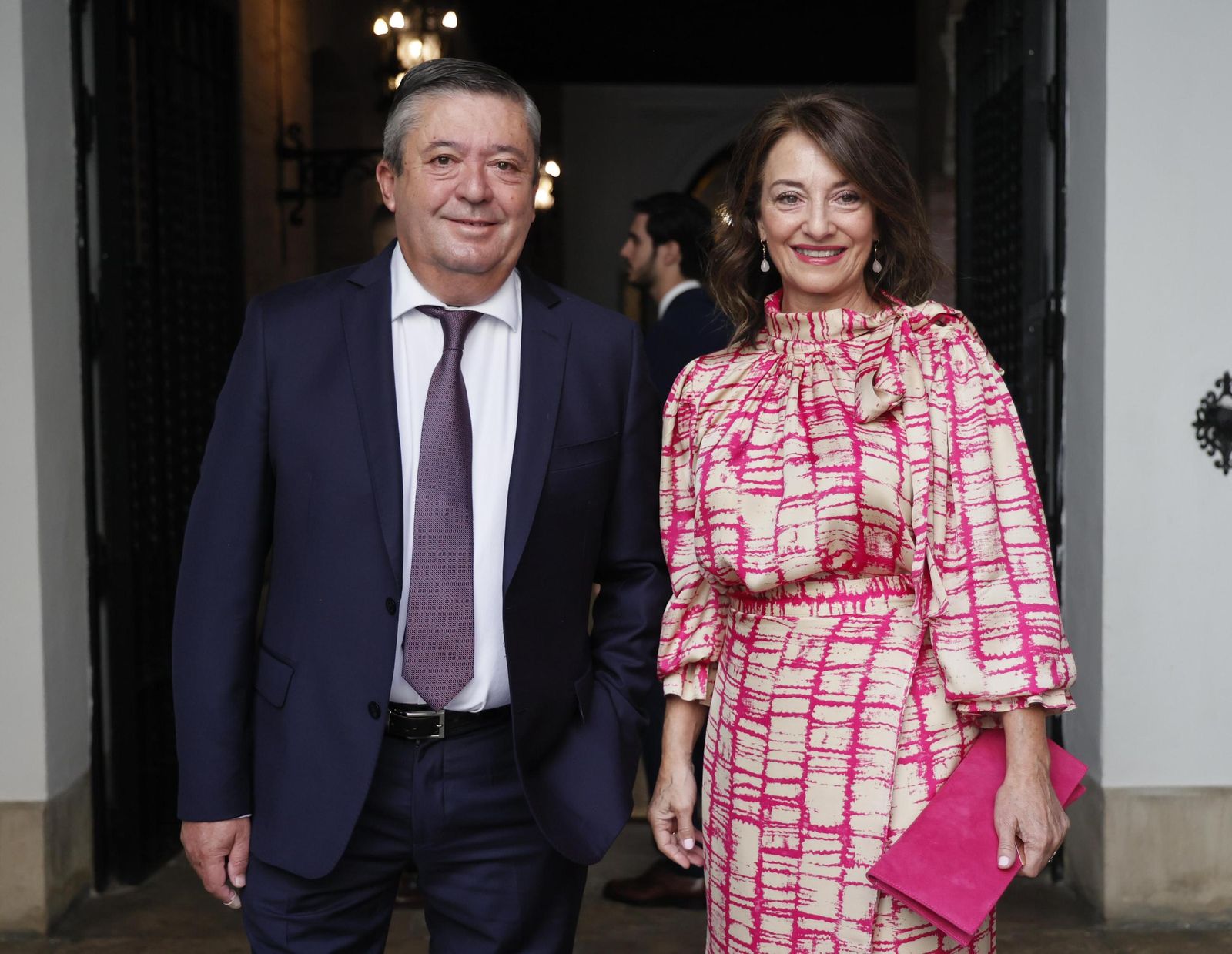 Antonio Muñoz celebra su boda en el Palacio de la Motilla