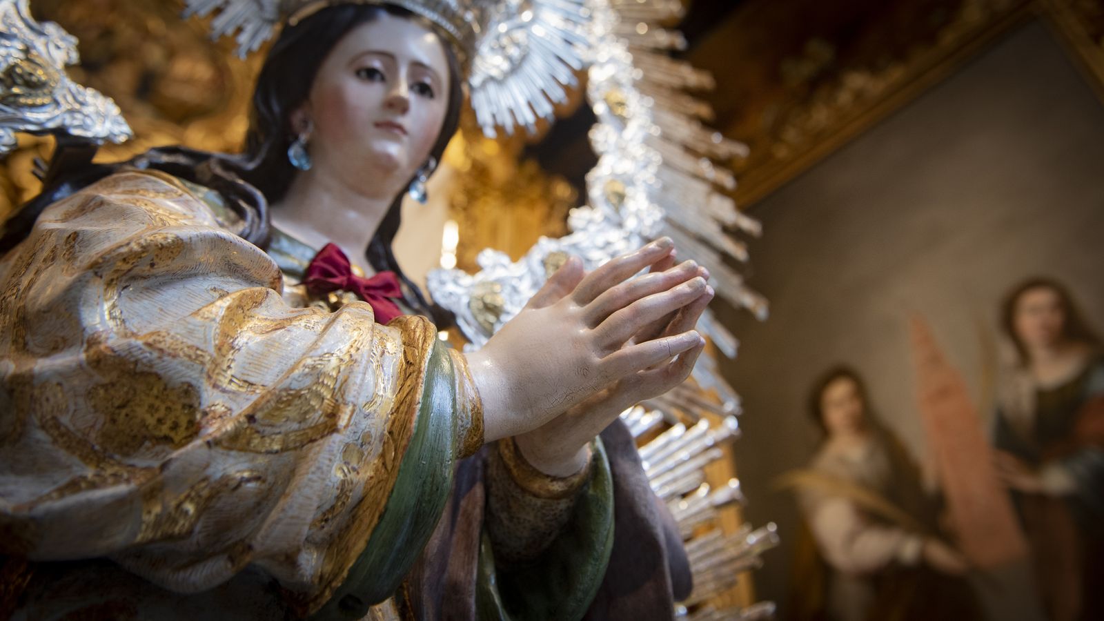 Imágenes del besamanos a la Virgen Inmaculada, Pura y Limpia