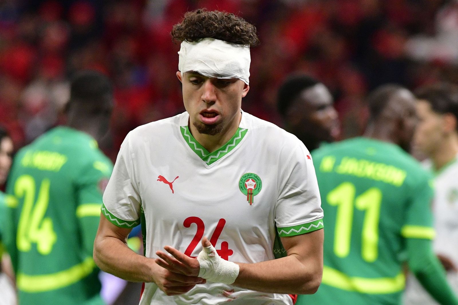 Las fotos de la final entre Marruecos y Senegal en la Copa África