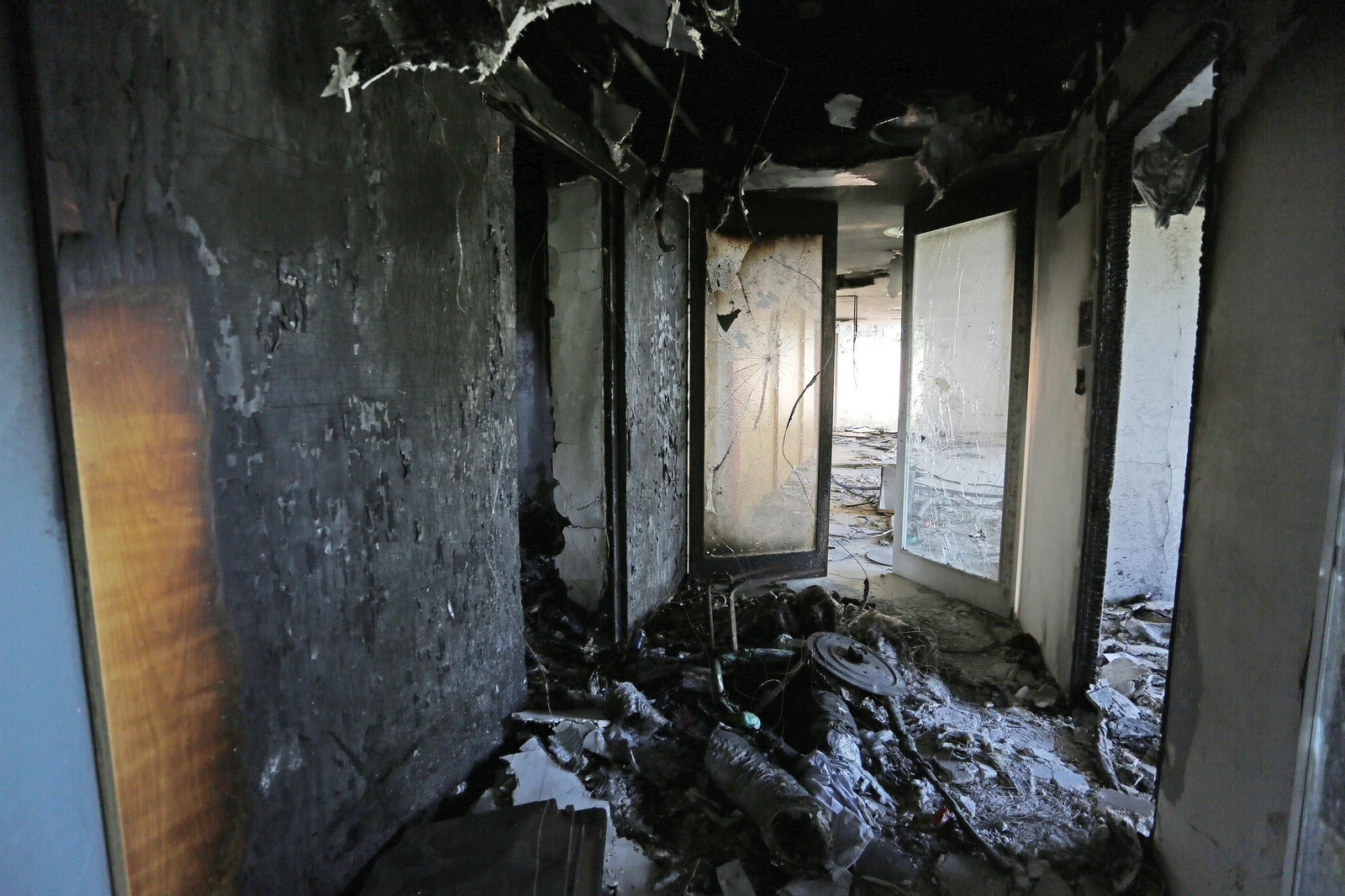 Abandono total del centro de mayores Paz y Aflicción