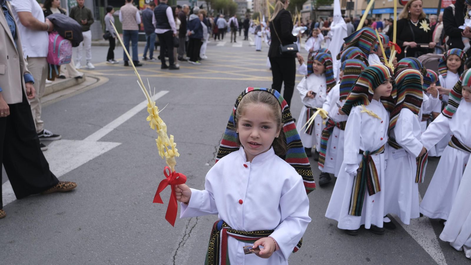 La Borriquita en la Semana Santa de Almería 2025, en imágenes
