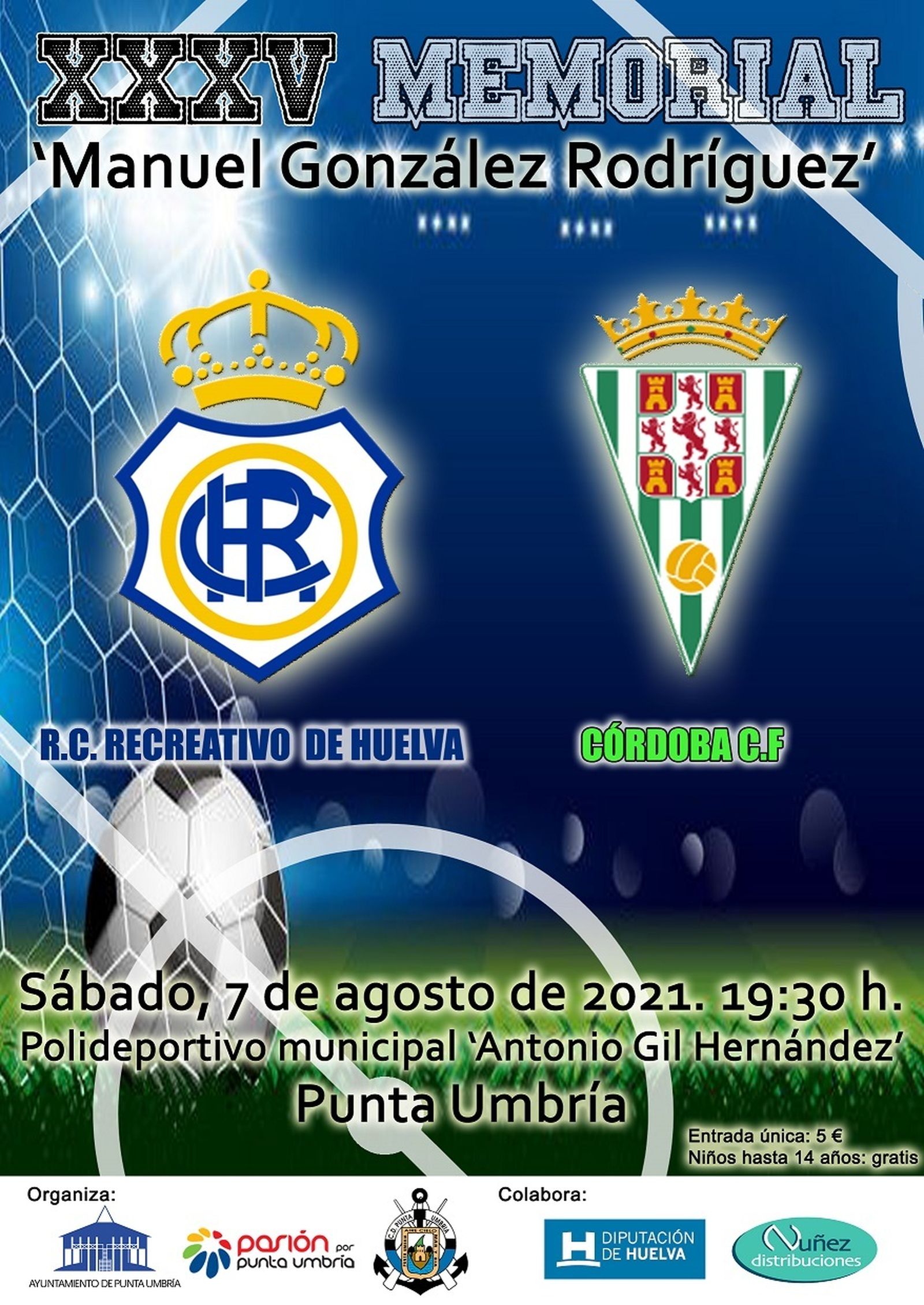 El 'XXXV Memorial Manuel González Rodríguez' que disputarán el Recre y el Córdoba