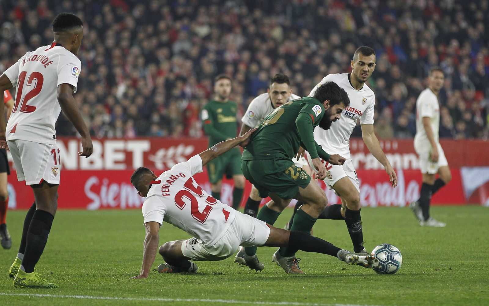 Las imágenes del Sevilla fc-Athletic de Bilbao