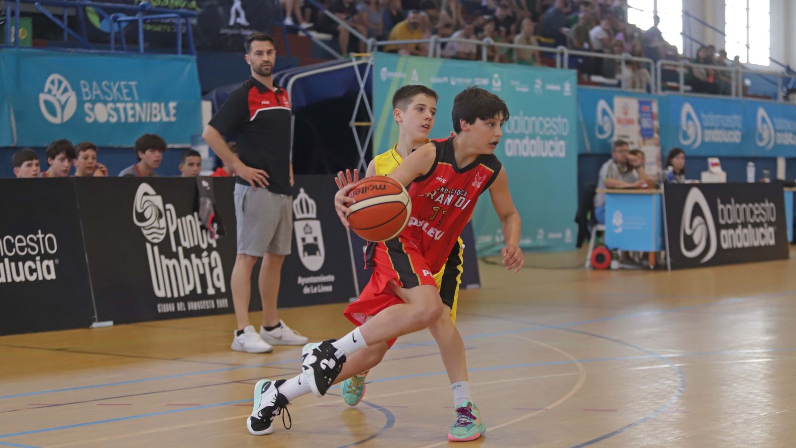 Fotos de las semifinales del Campeonato de Andalucía infantil masculino de La Línea