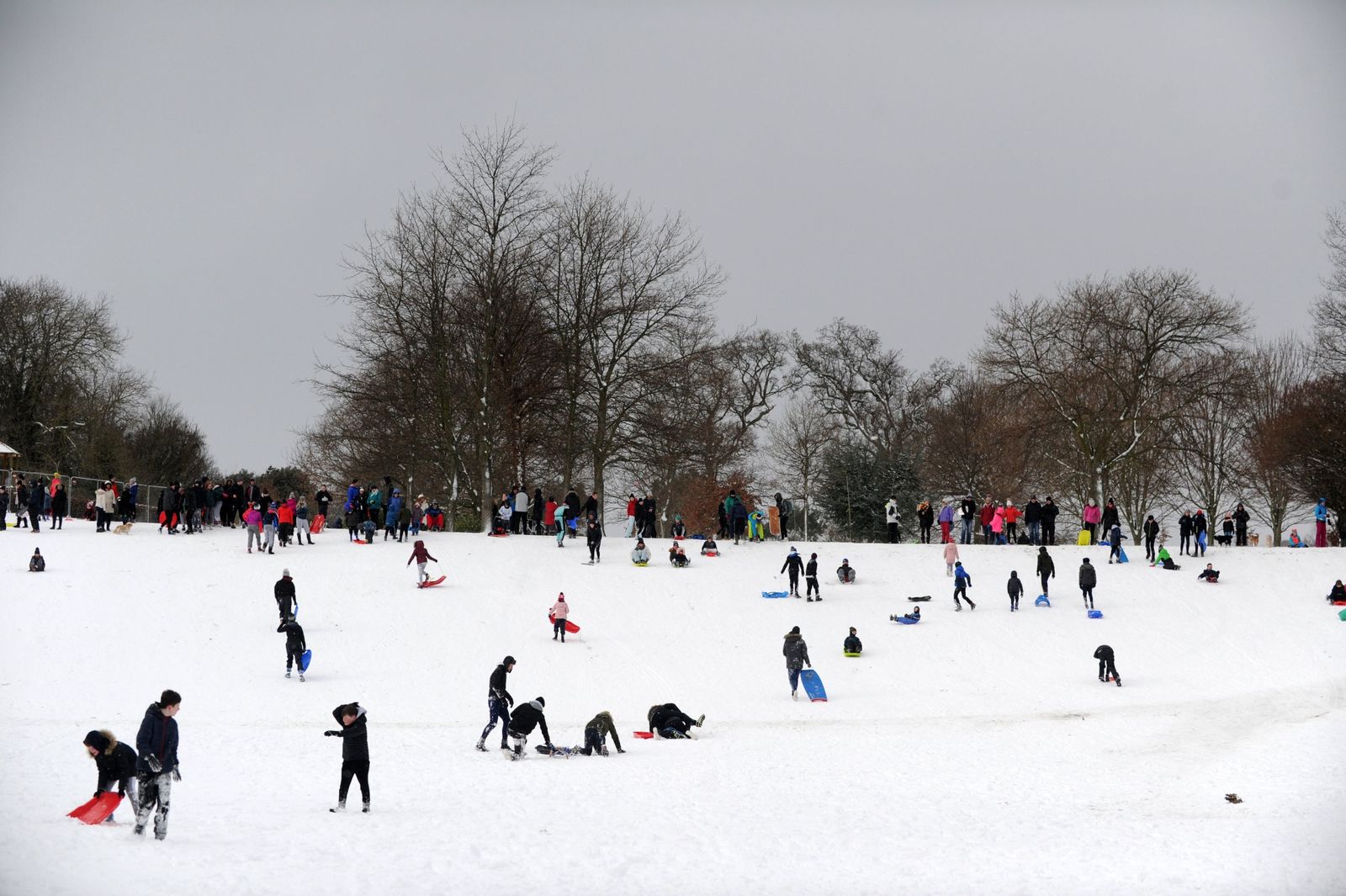 Temporal de frío y nieve en el norte del país.