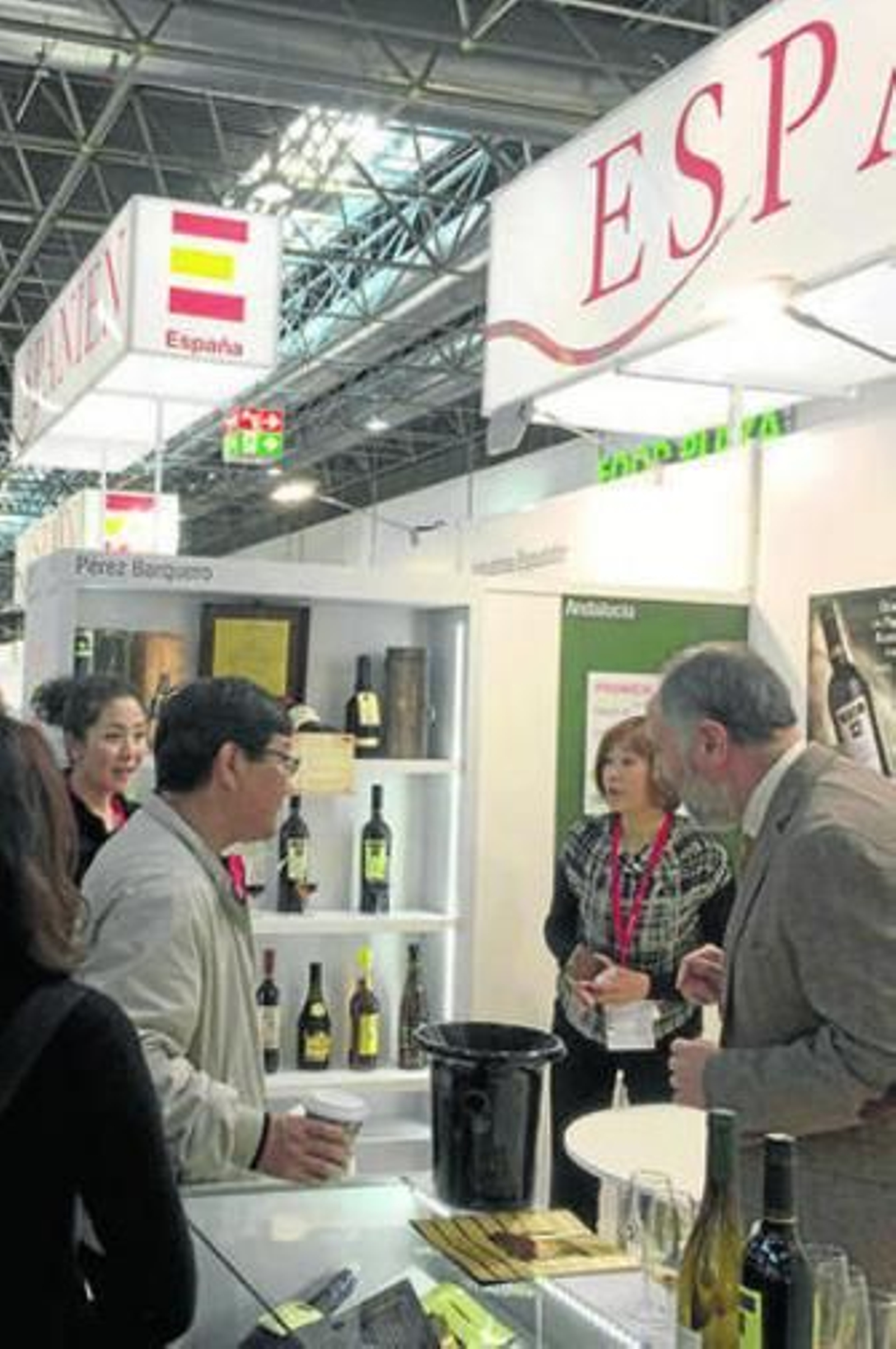 Imagen de una de las acciones promocionales de Extenda en el exterior.