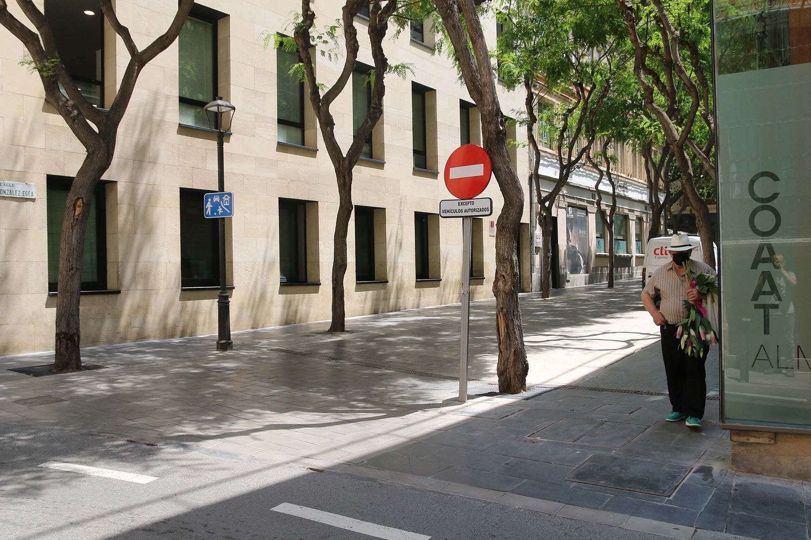 Calle peatonalizada, Antonio González Egea