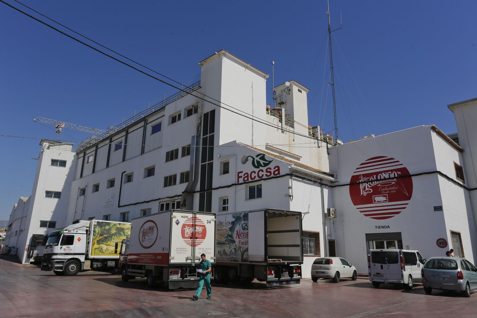 La fábrica de Prolongo en Cártama.