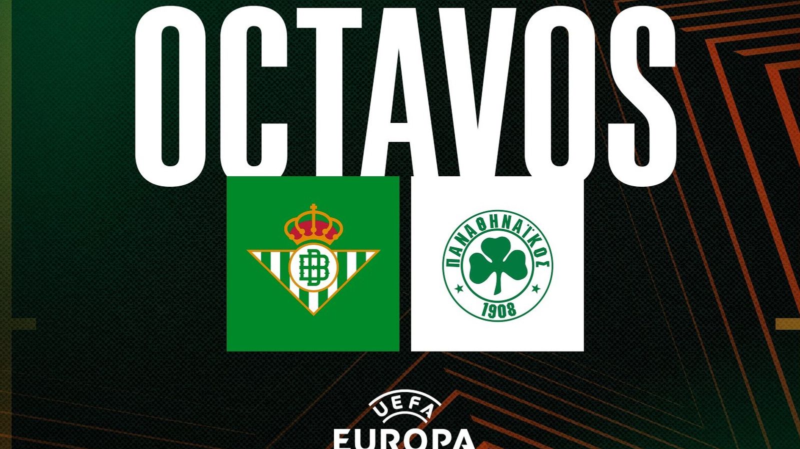 El Panathinaikos, rival del Betis en octavos de final de Europa League