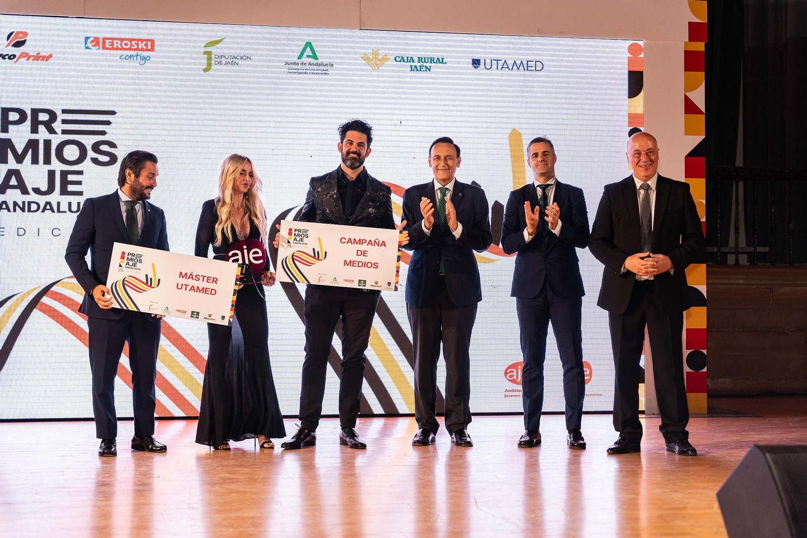 Así fue la mágica noche de entrega de los Premios AJE Andalucía, en imágenes