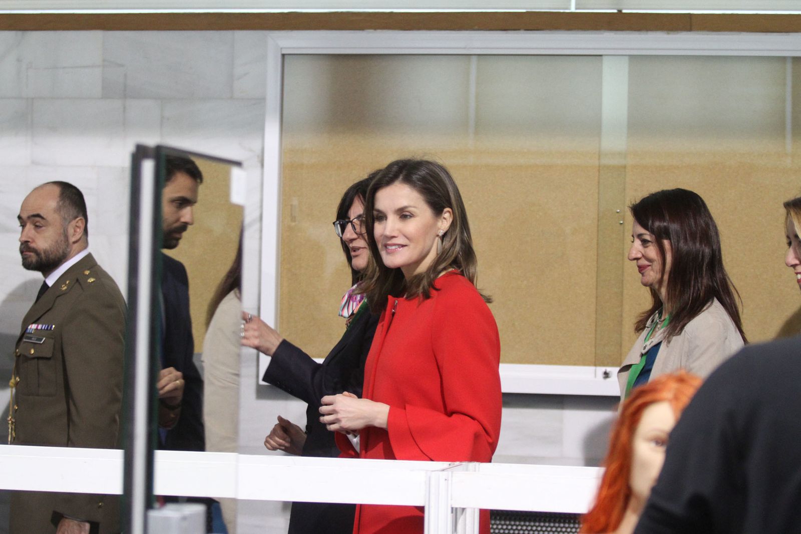 Imágenes de la visita de la reina Letizia a Huelva