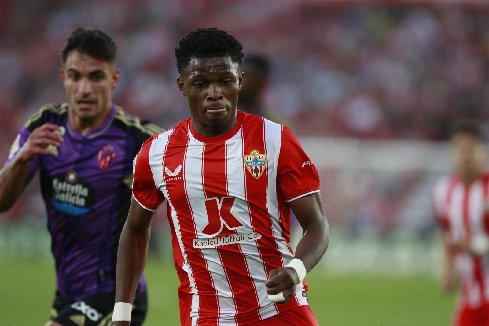 Imágenes del partido U.D. Almería-Real Valladolid C.F.