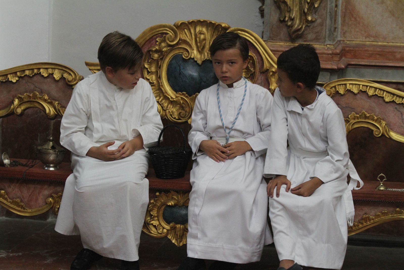 Procesión solemne de la Virgen de la Cinta.