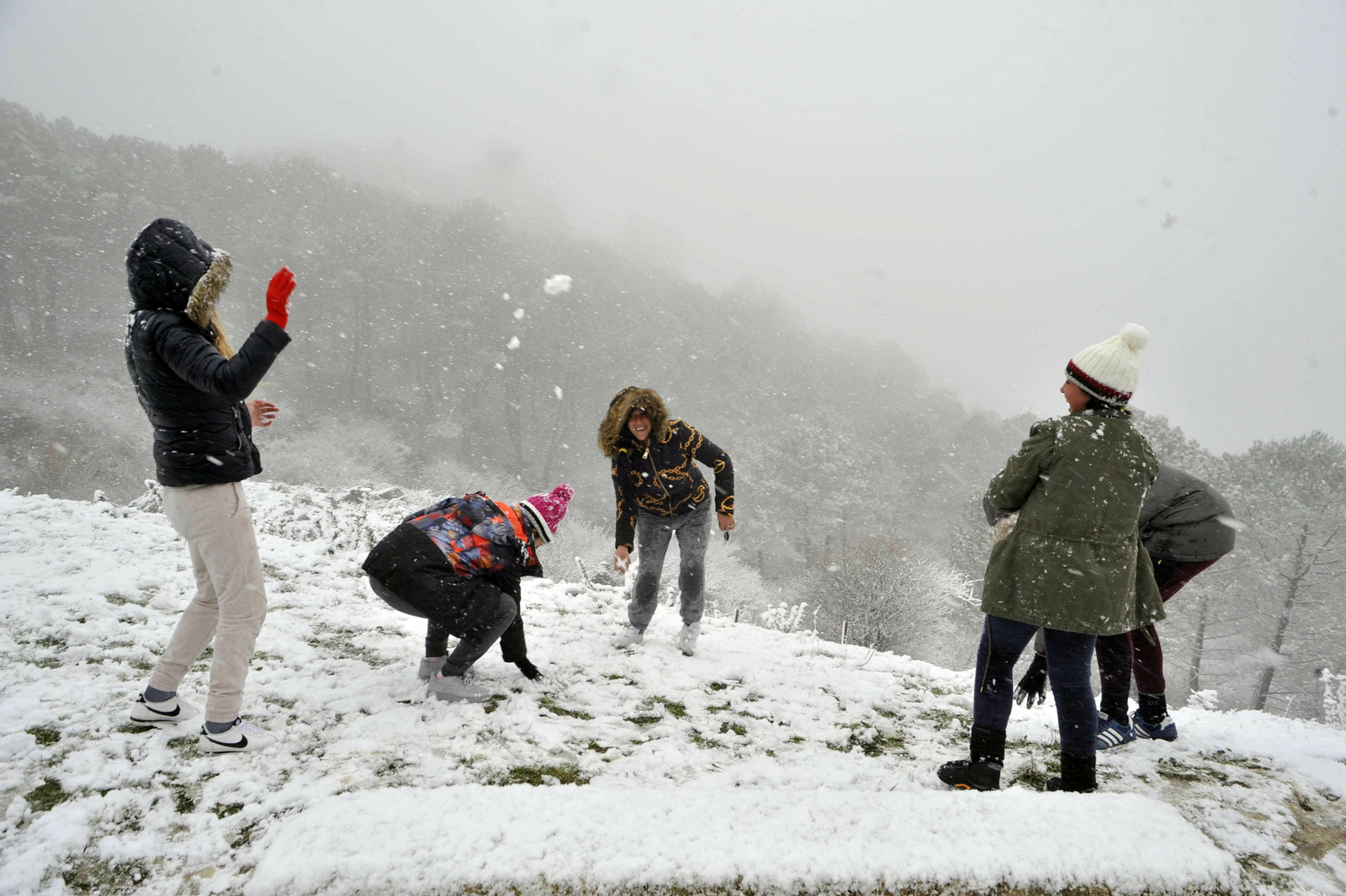 Nieve en Grazalema