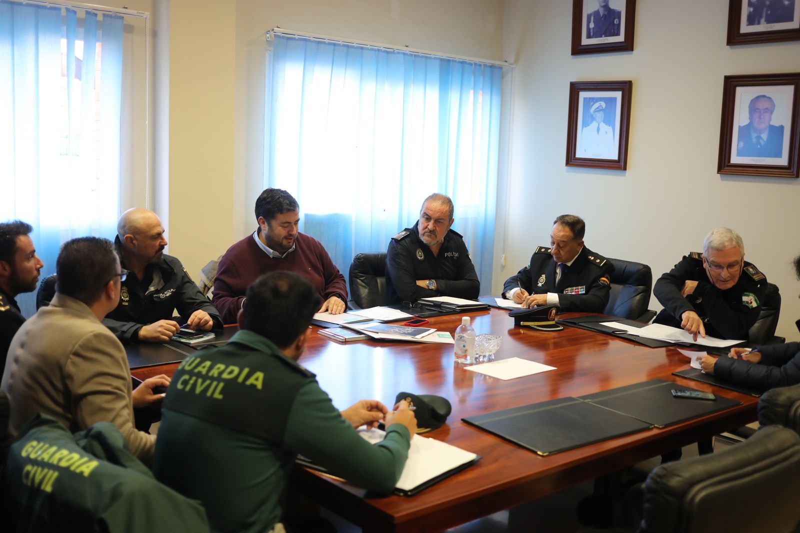 Junta local de seguridad de San Fernando.