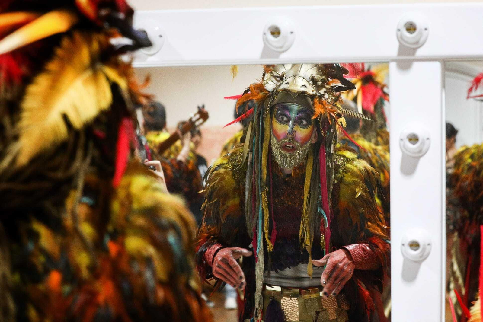 Ambiente en camerinos