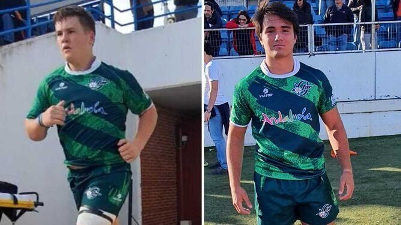 Jesús Villalobos y Carlos Rolin, con las selecciones andaluzas