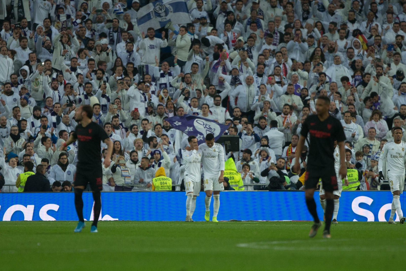 Las imágenes del Real Madrid-Sevilla FC