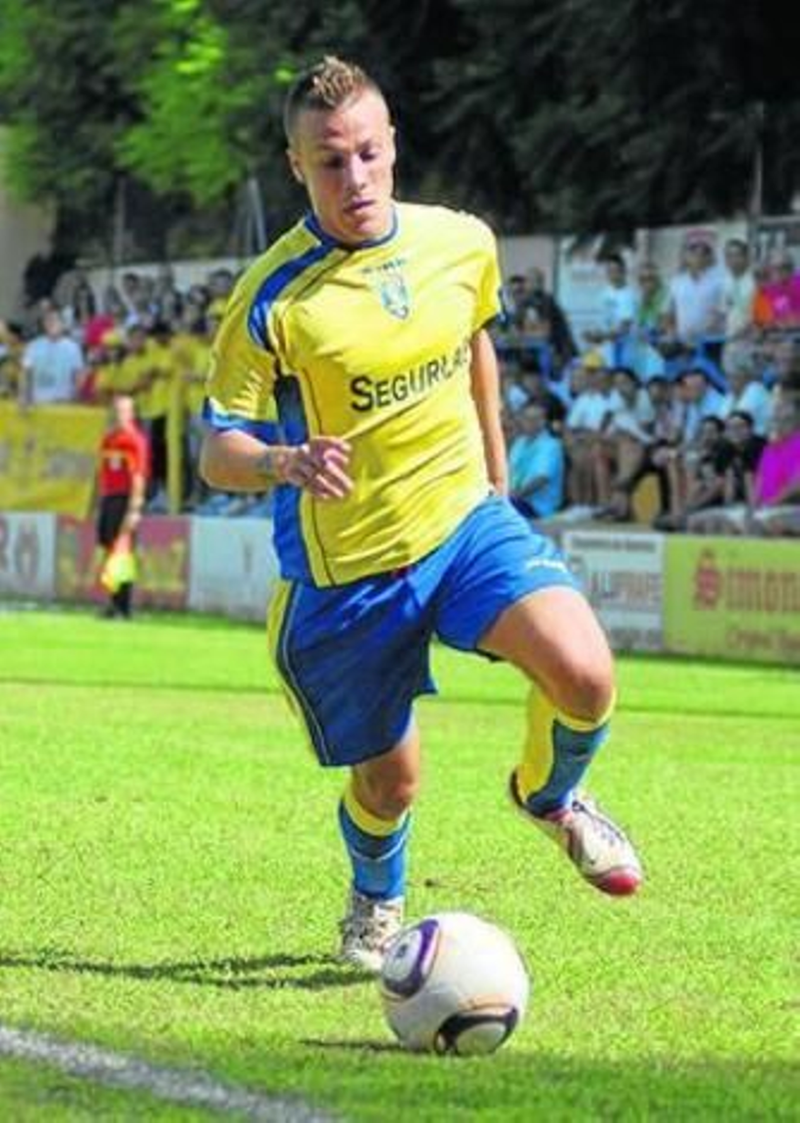 José María Cases, en un partido de esta temporada.