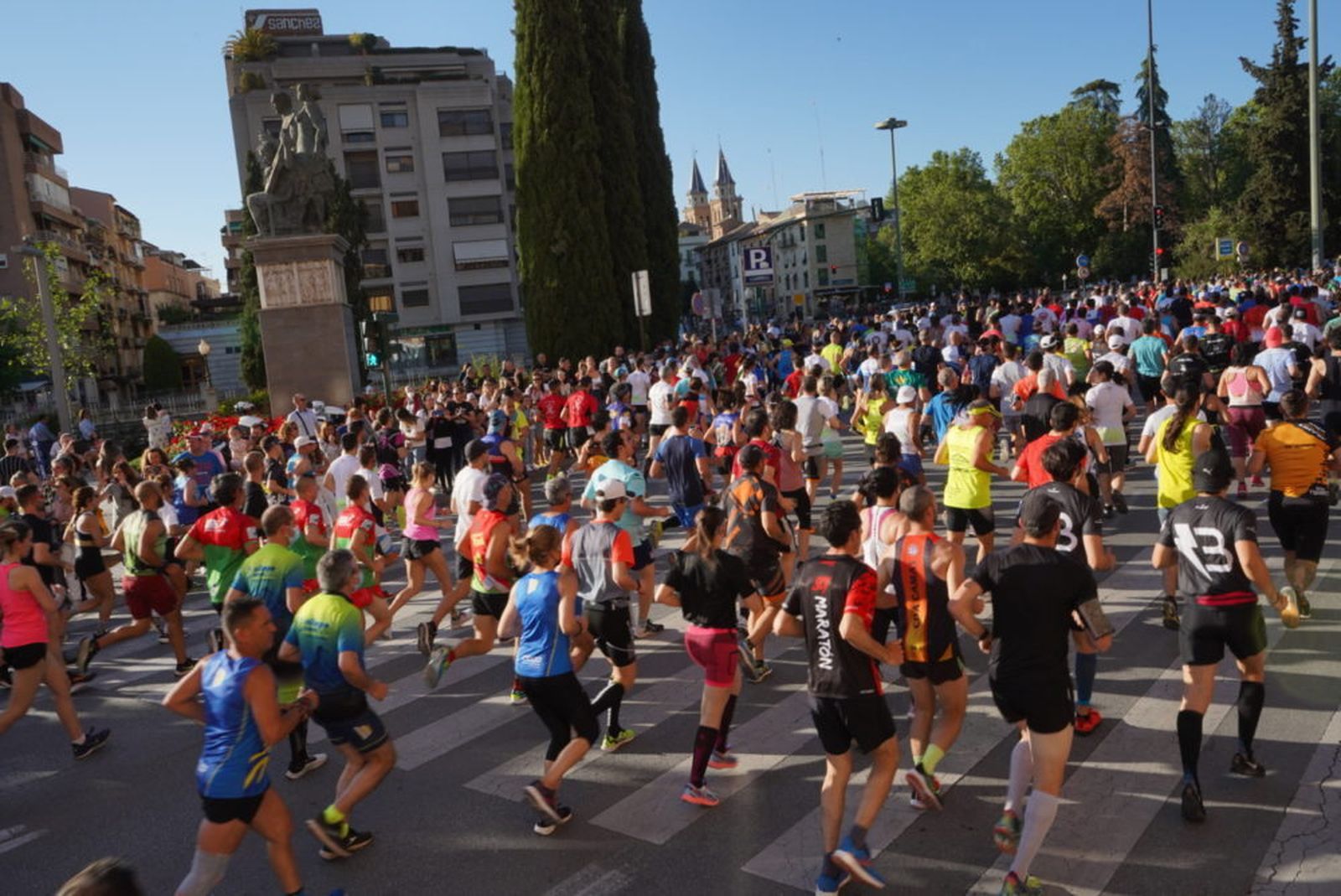 La Media Maratón de Granada, en imágenes