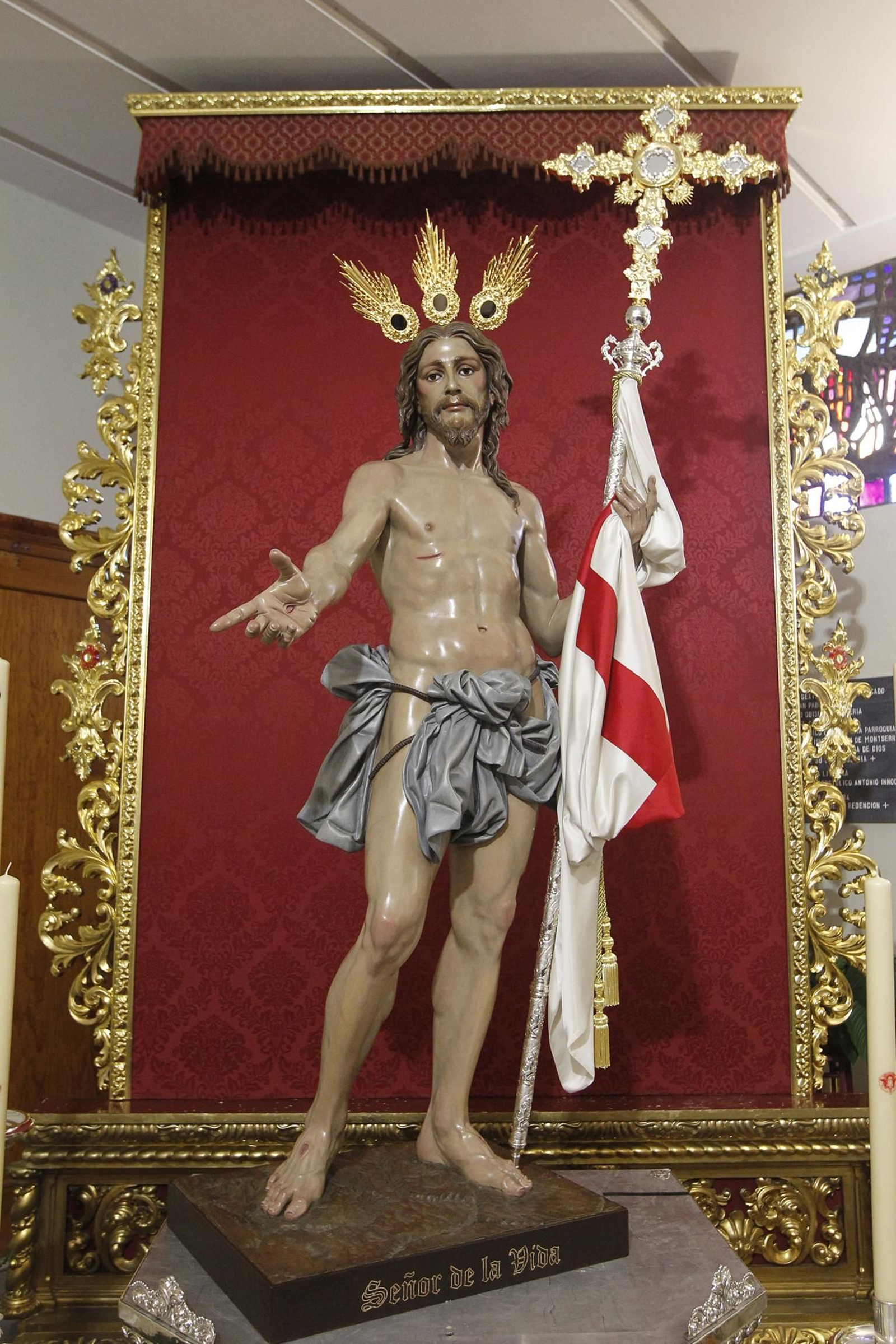 Fotogalería bendición Señor de la Vida. Parroquia Montserrat. Almería