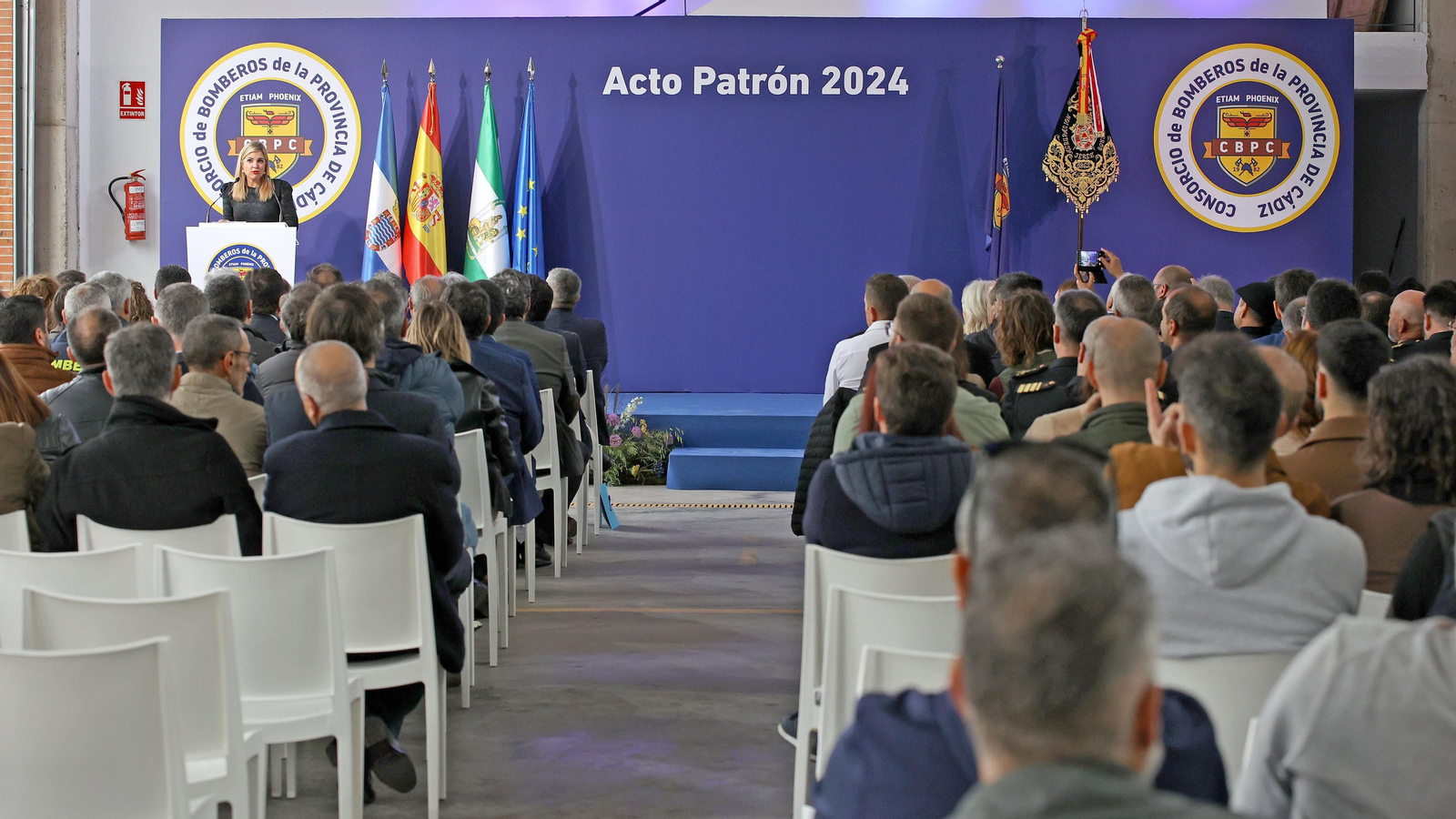 Actos por el Día del Patrón de los Bomberos en Jerez