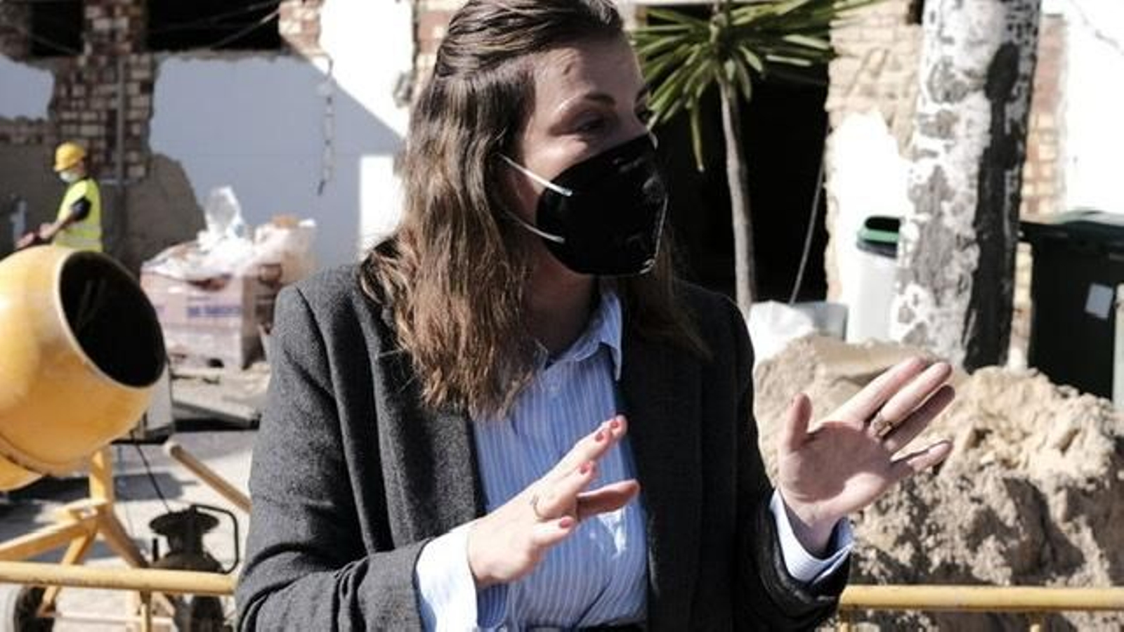 La alcaldesa de Ronda, María de La Paz Fernández. La alcaldesa de Ronda, María de La Paz Fernández.