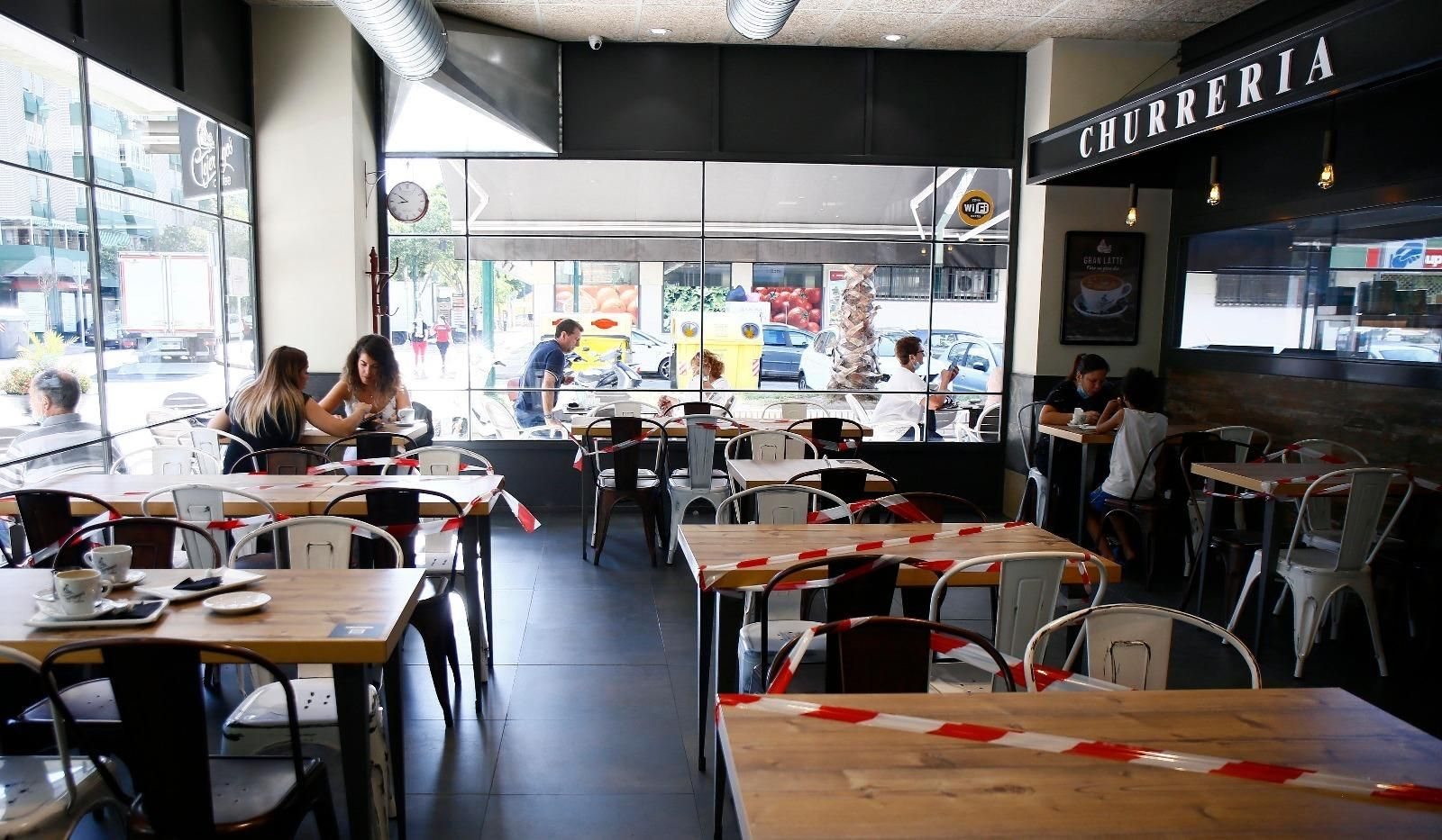 Las fotos del inicio de la fase 2 en Málaga