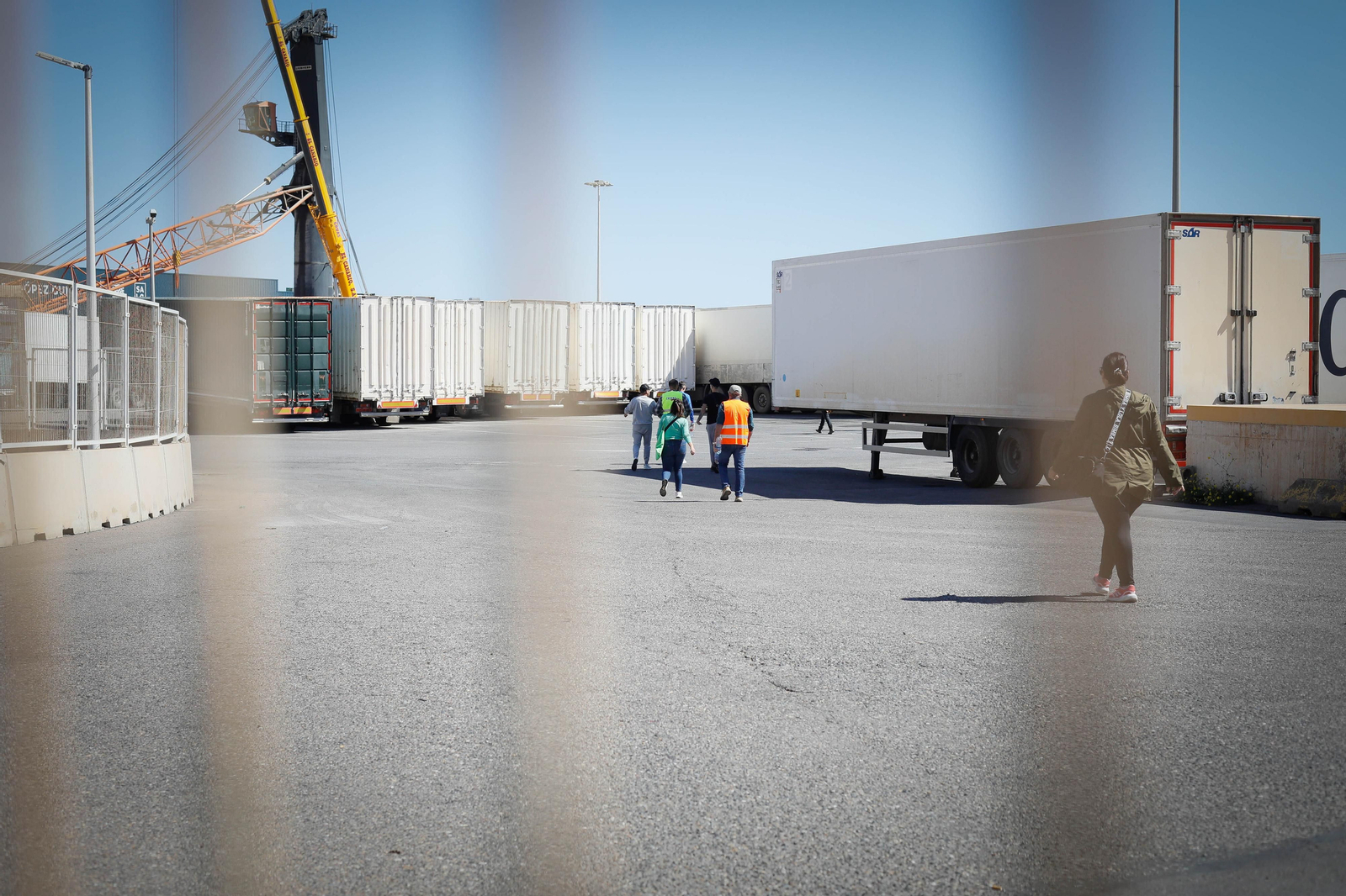 Los agricultores colapsan el puerto de Almería