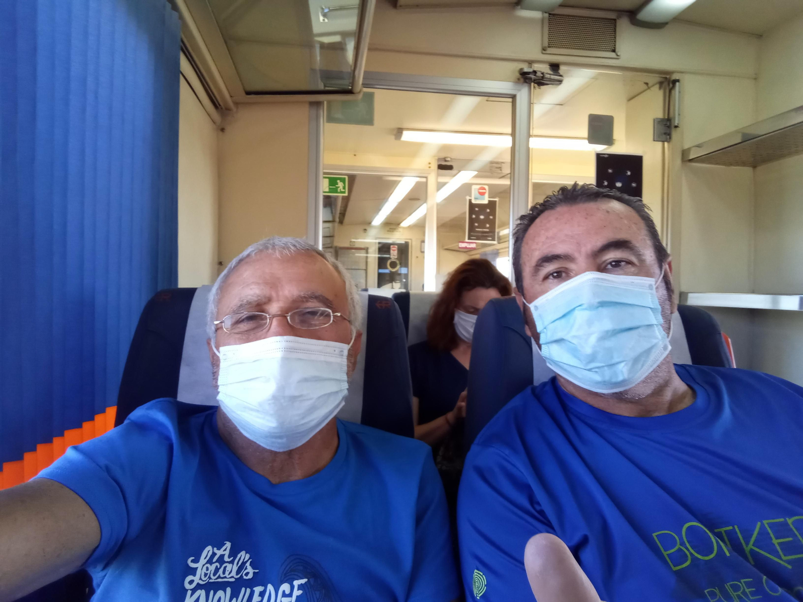 Fotogalería de la Transpirenaica de cuatro almerienses.