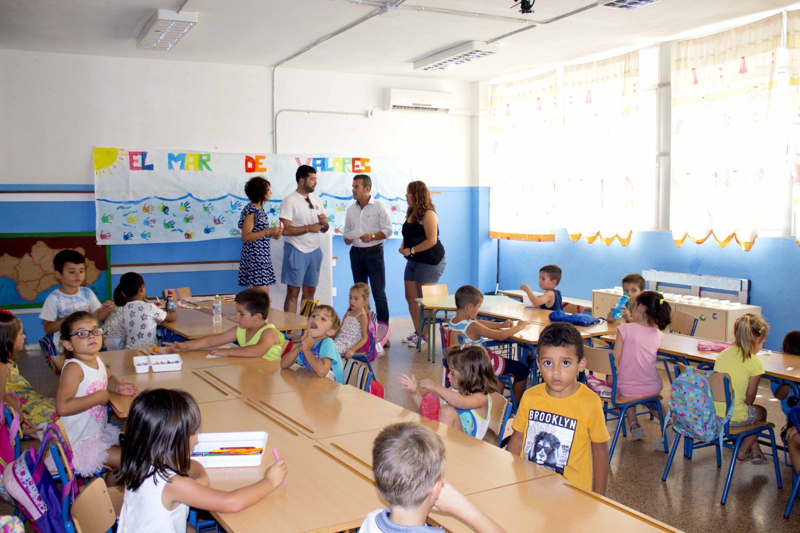 Los niños y niñas del municipio podrán disfrutar de numerosas actividades realizadas en la escuela .