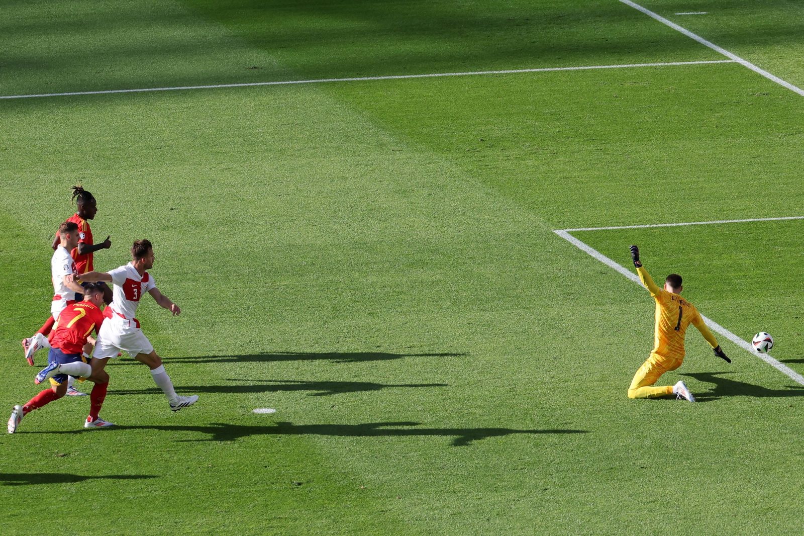 Las fotos del España - Croacia en la Eurocopa de Alemania 2024