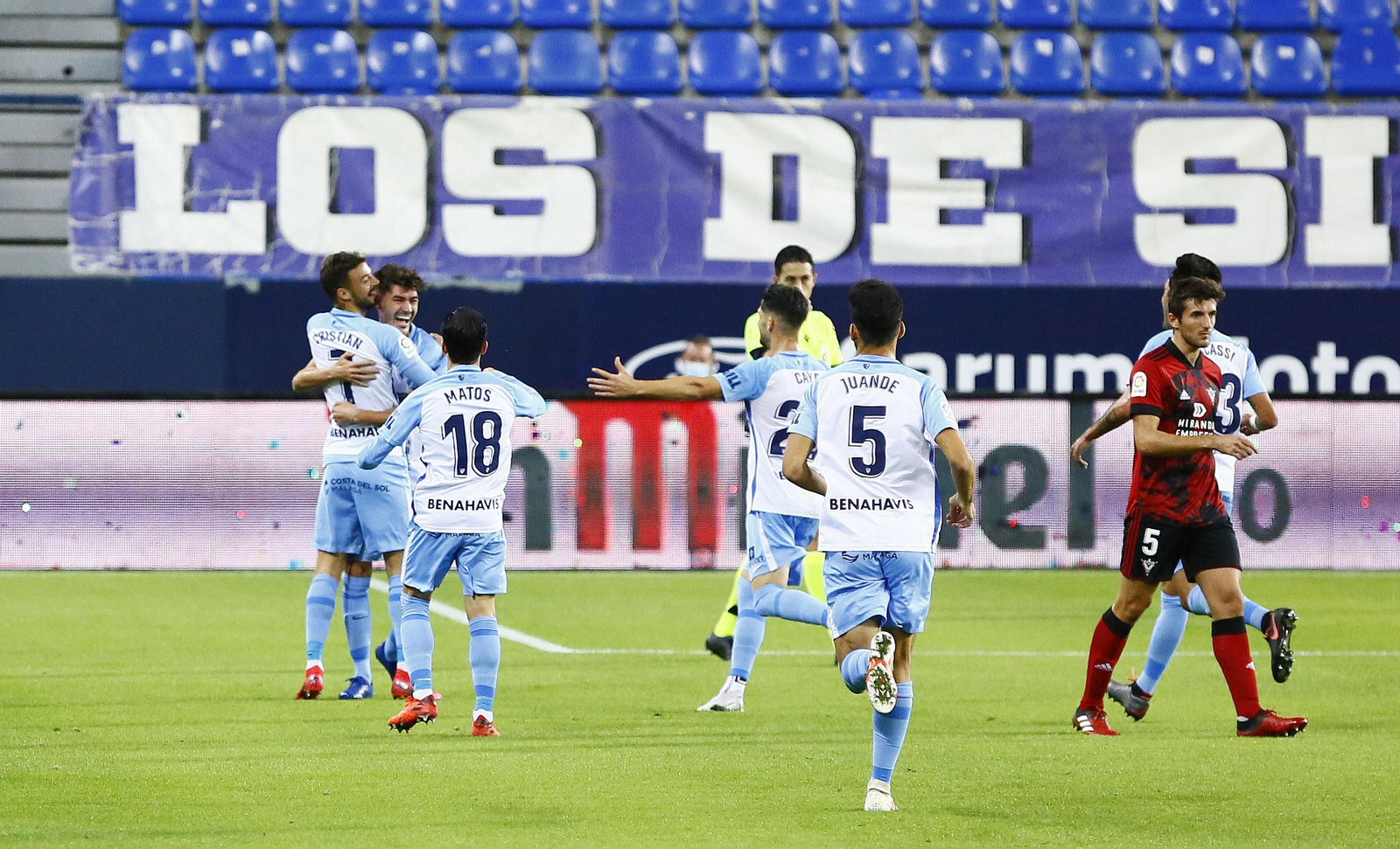 Las fotos del Málaga CF-Mirandés.