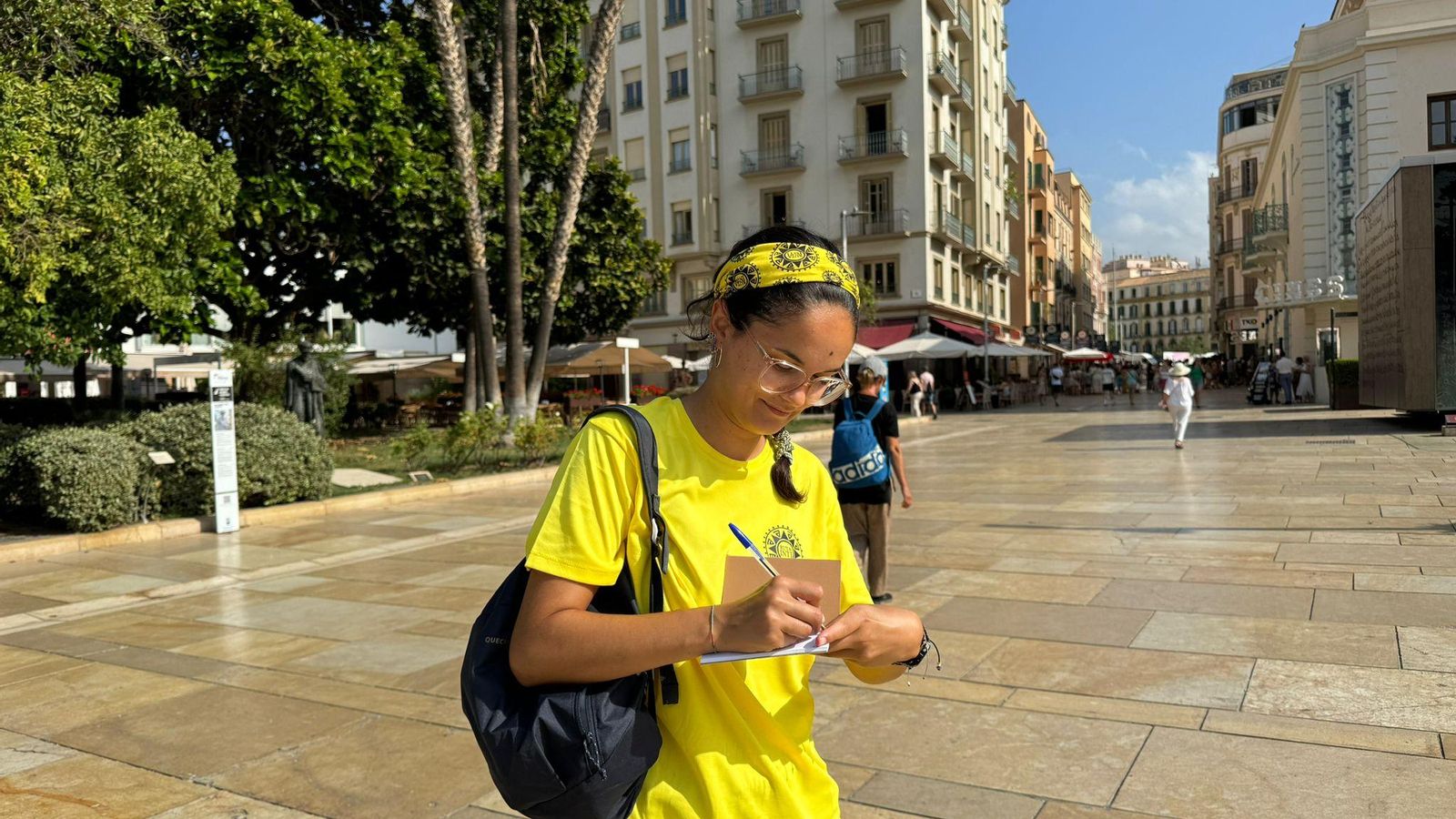 Esther Galán excursionista Ruta Inti