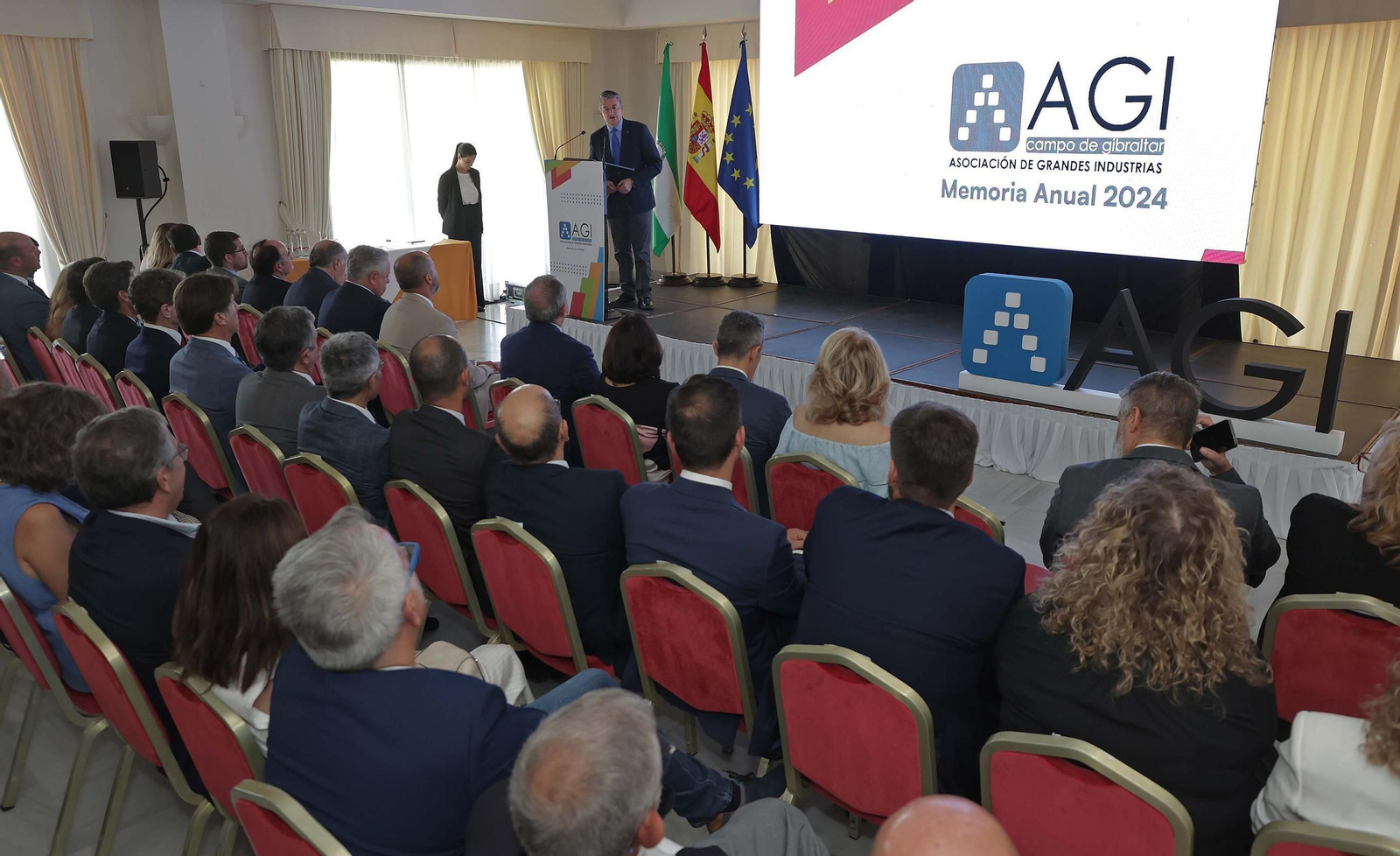Fotos de la presentación de la Memoria de 2024 de la AGI en Guadacorte